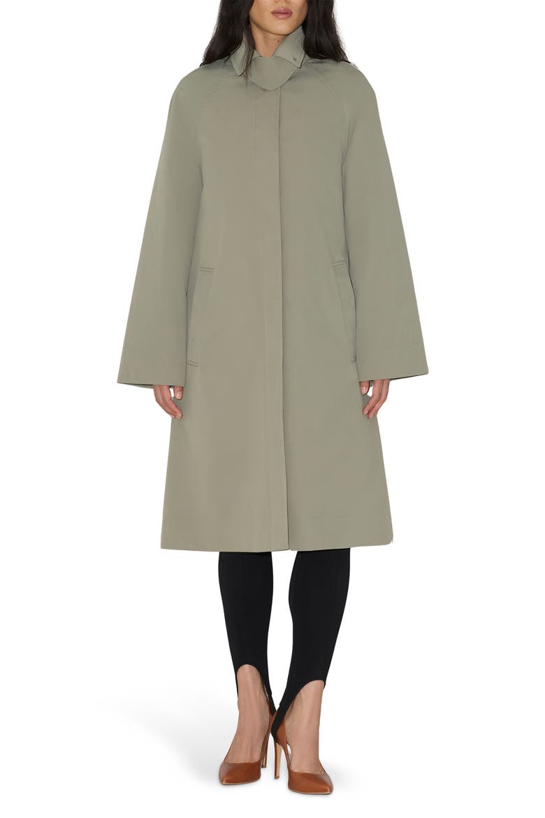 Ulla Car Coat, Main, color, SAGEBRUSH