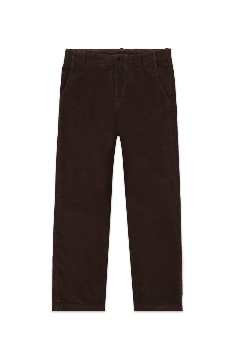Whisky Corduroy Trousers, Main, color, Dark Brown