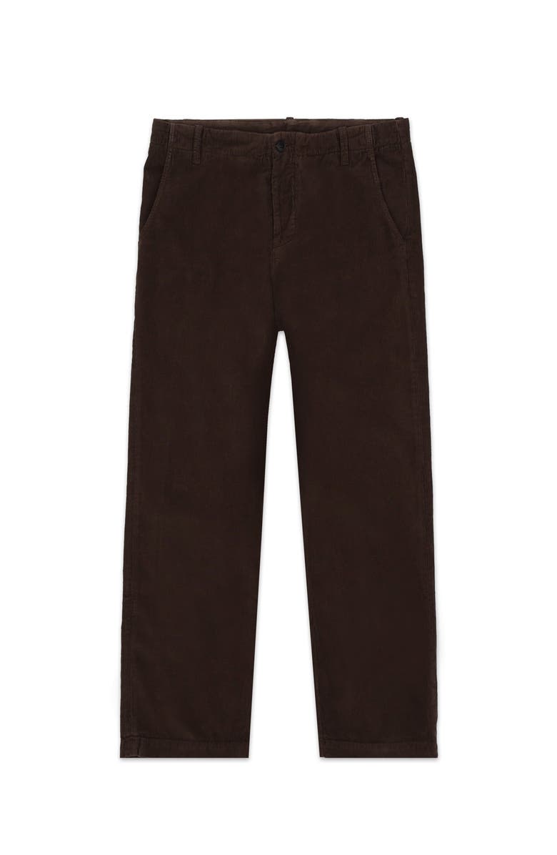 Fortela Whisky Corduroy Trousers, Main, color, Dark Brown