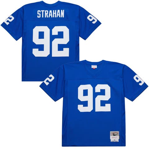 Men's Mitchell & Ness Michael Strahan Royal New York Giants 1994 Legacy Replica Jersey