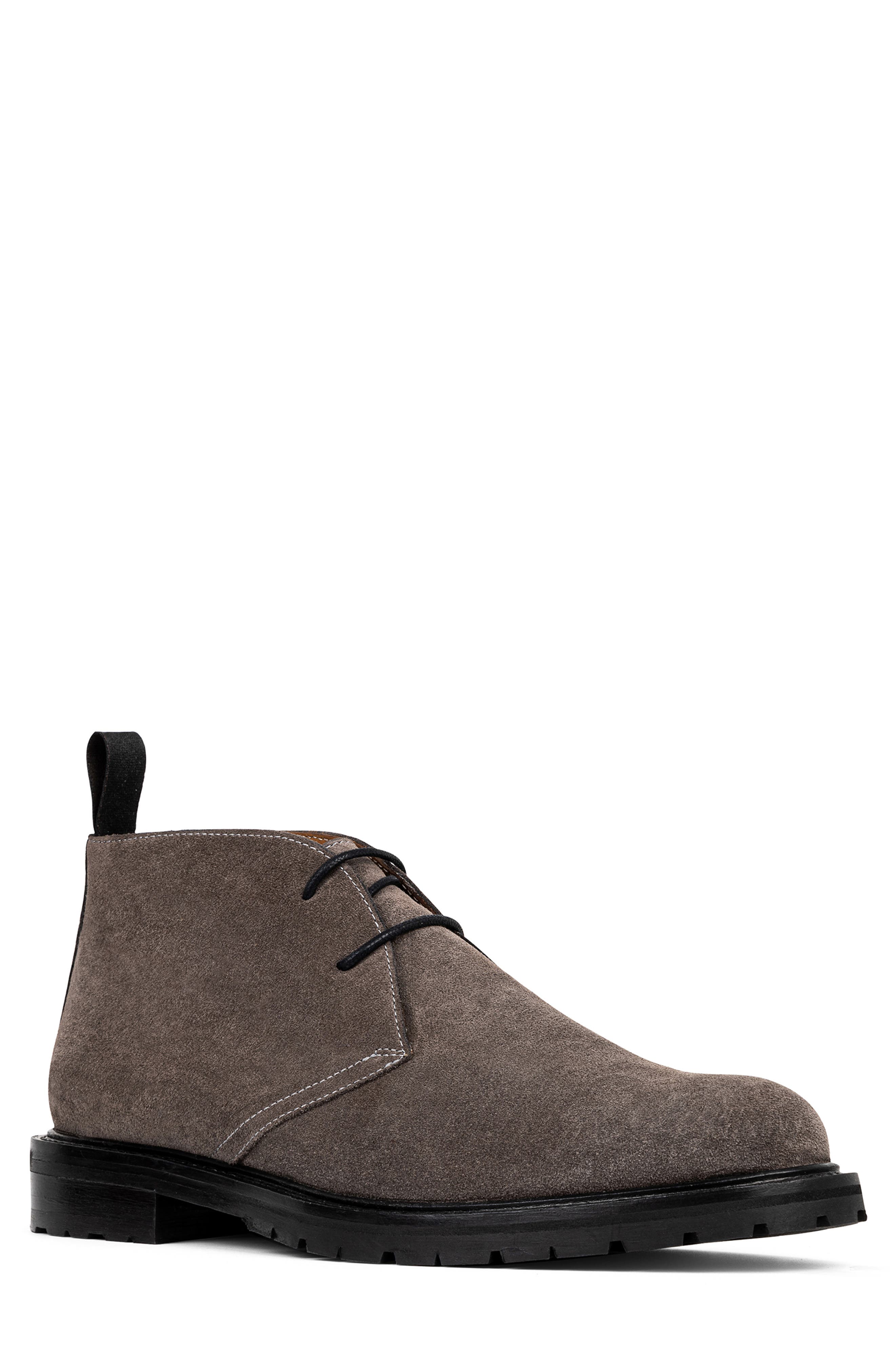 Donald Pliner Colton Lug Sole Chukka Boot, Main, color, Light Grey