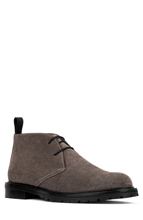 Donald Pliner Colton Lug Sole Chukka Boot in Light Grey 