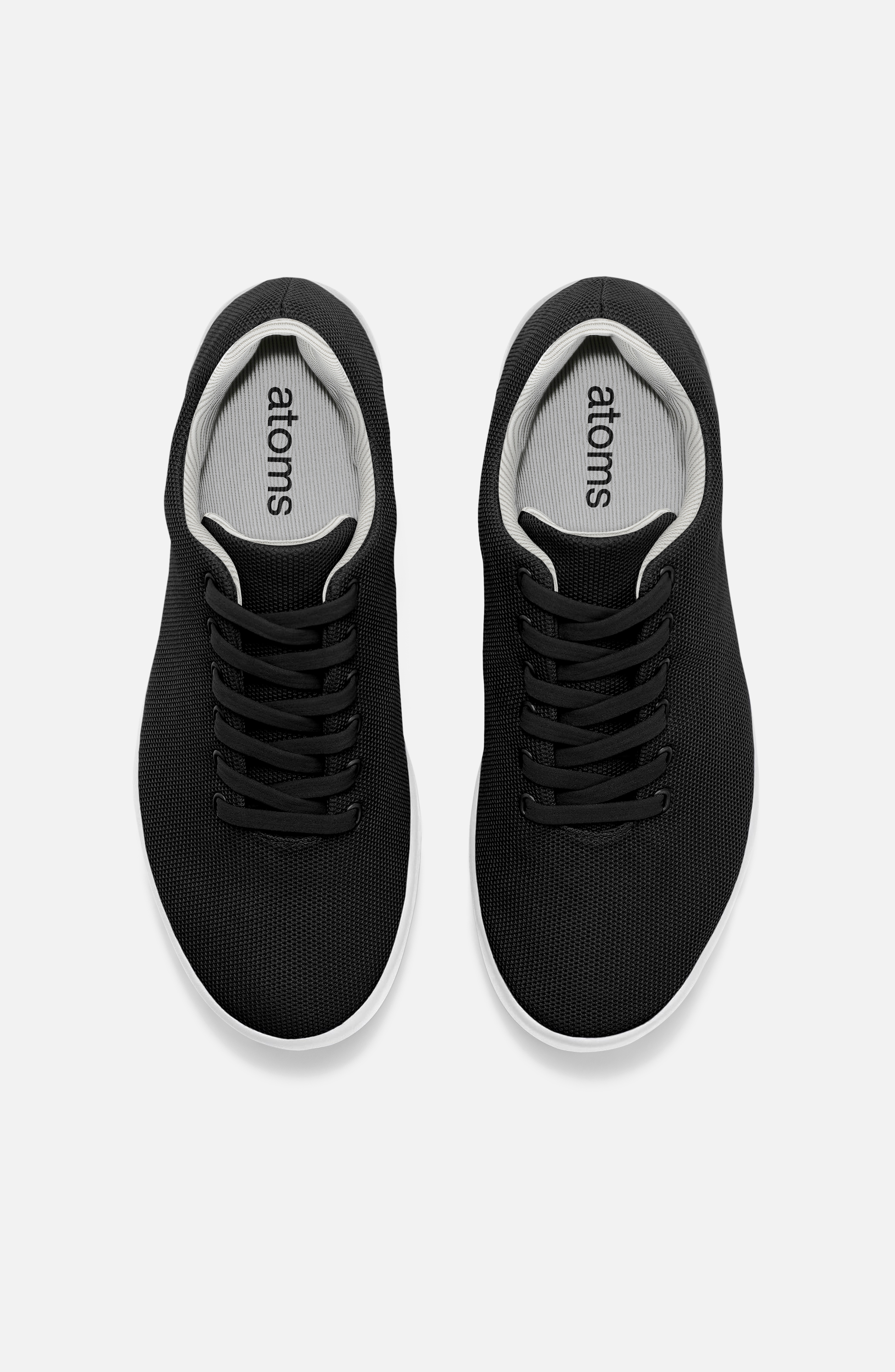 Atoms Model 000 Sneakers, Alternate, color, Black & White