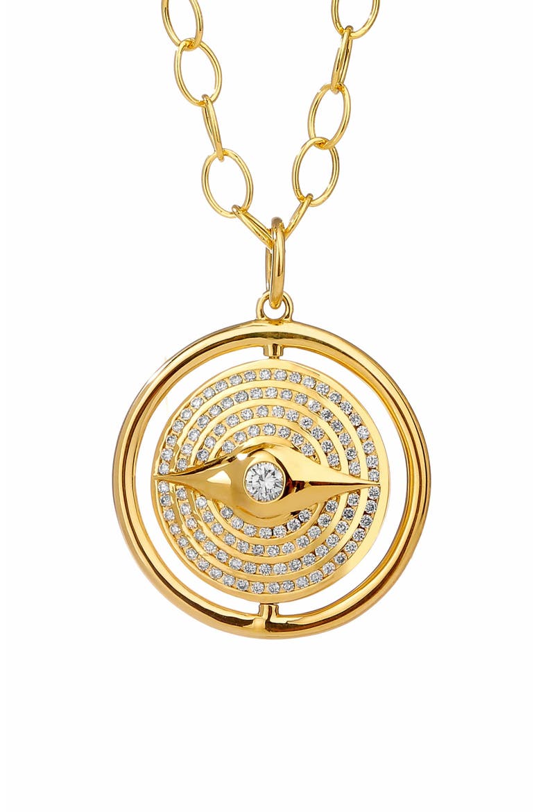 Reversible Celestial Vision Charm, Main, color, Yellow Gold