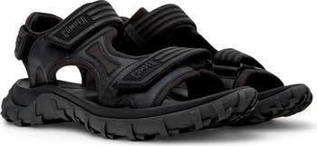 サンダル CAMPER Men Sandals Black K101040-001 DRIFT TRAIL SANDAL 0 Drift Trail Black Sandals for Men - Spring/Summer collection