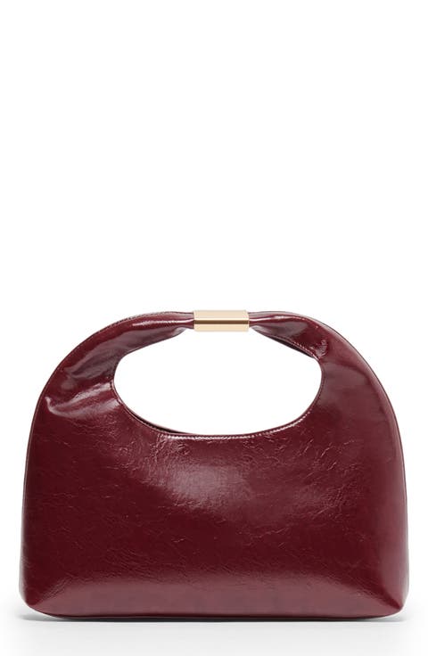 Avina Faux Leather Hobo Bag