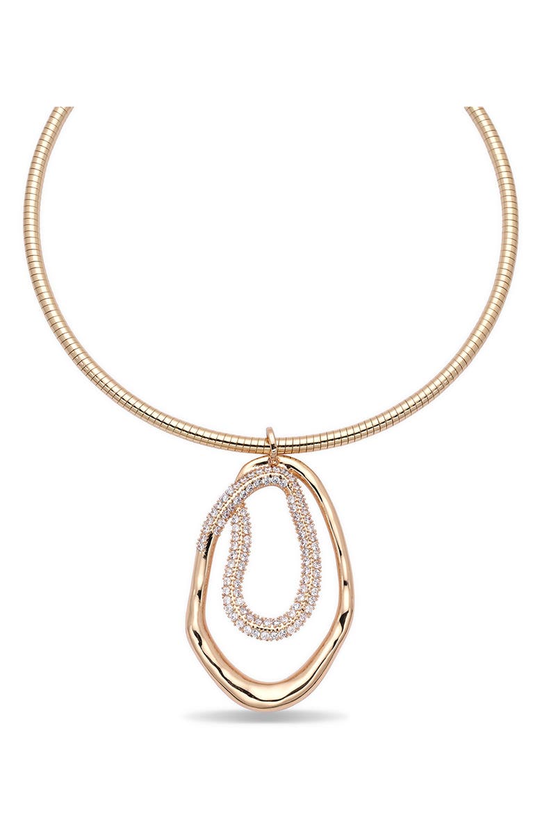 EYE CANDY LOS ANGELES Kaitlyn Statement Necklace, Main, color, Gold