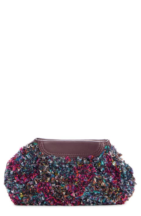 Mini Marbled Print Clutch