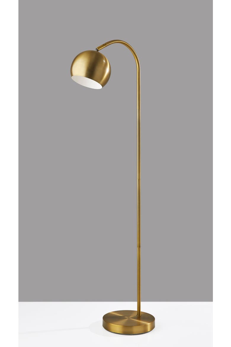 Emerson Floor Lamp, Alternate, color, ANTIQUE BRASS