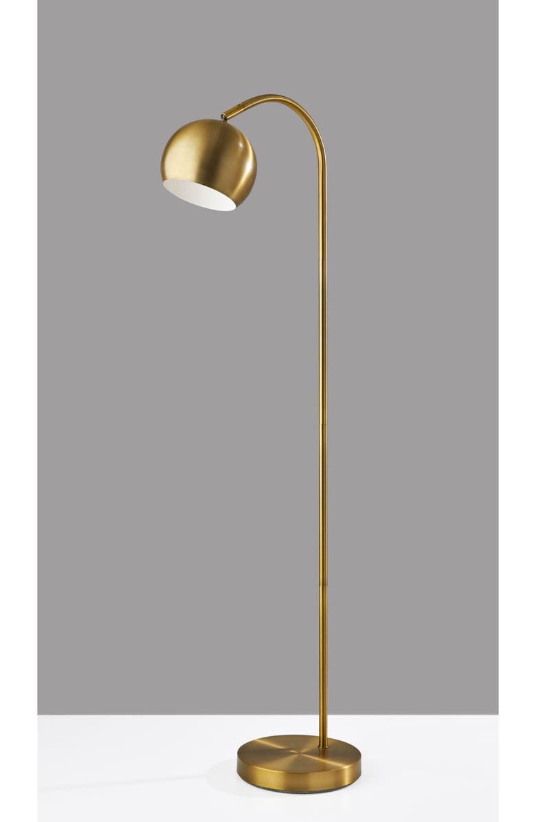 ADESSO LIGHTING Emerson Floor Lamp, Alternate, color,