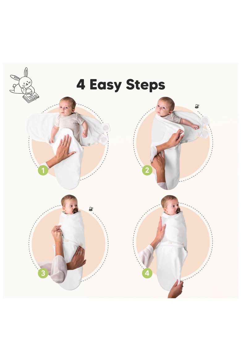 3-Pack Soothe Swaddle Wraps, Alternate, color, Sage