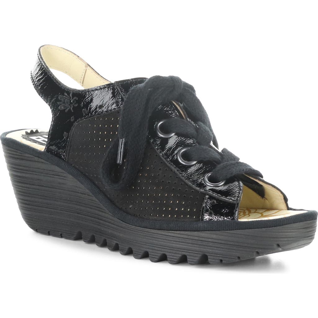 FLY LONDON FLY LONDON 'YUTA' PLATFORM WEDGE SANDAL