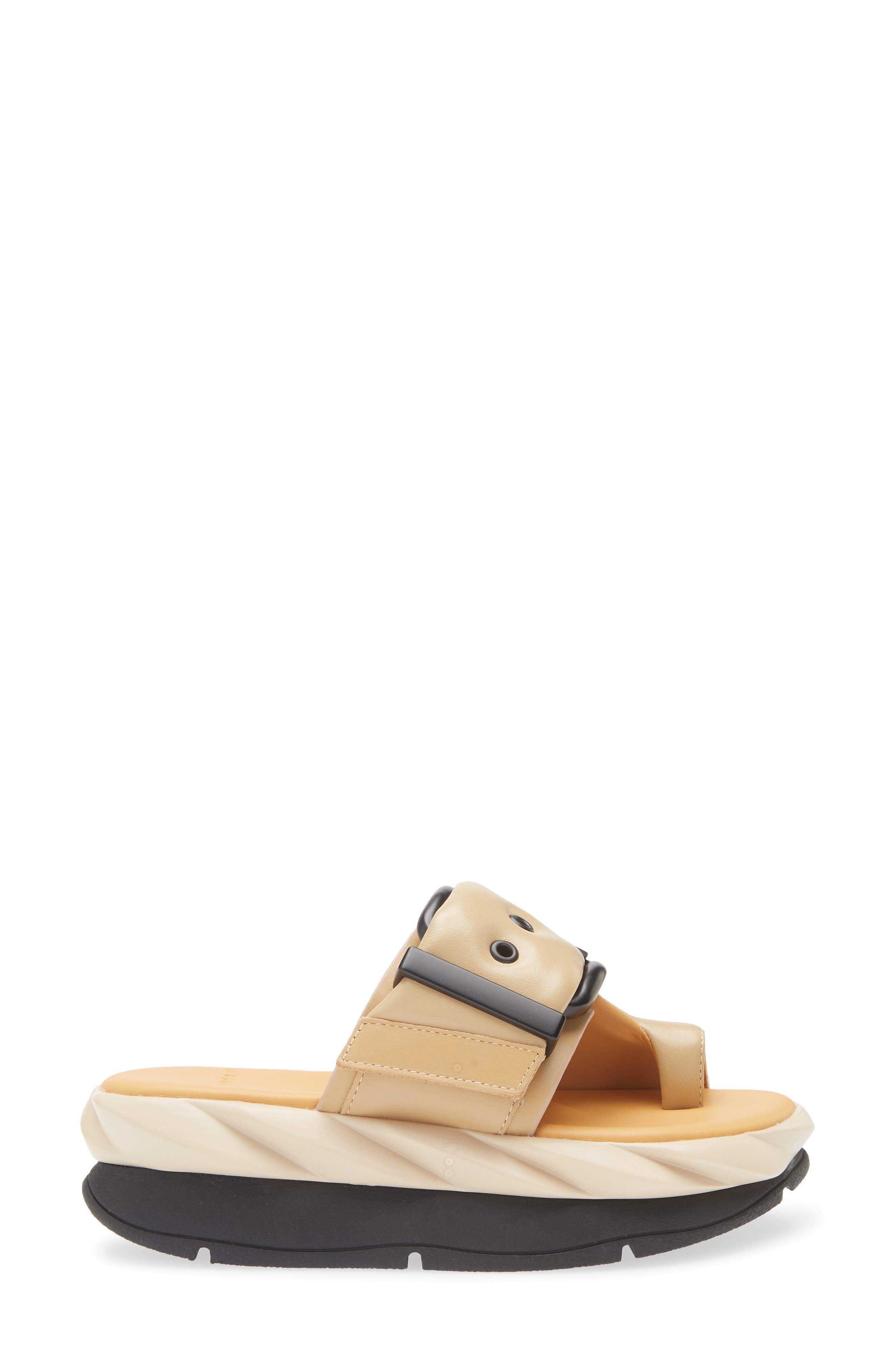 Mellow Glow Platform Sandal, Alternate, color, SKIN