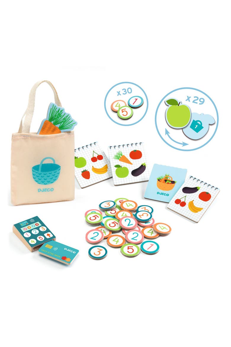 Léa & Milo Little Market Playset, Alternate, color, MULTI