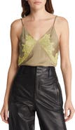 rag & bone Logan Lace Silk Blend Camisole