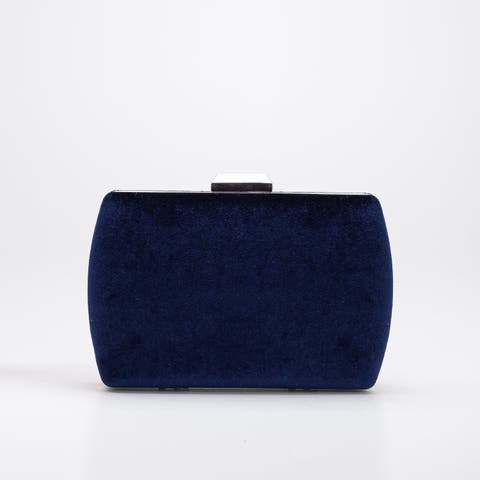 Navy clutch bag on sale