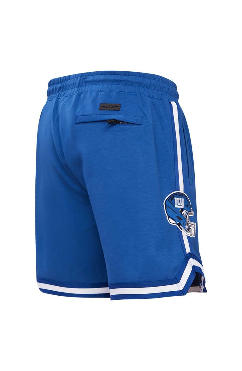 PRO STANDARD Men's Pro Standard Royal New York Giants Classic Chenille Shorts, Alternate, color, Royal