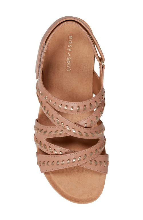 Shop Easy Spirit Brea Slingback Sandal In Medium Brown