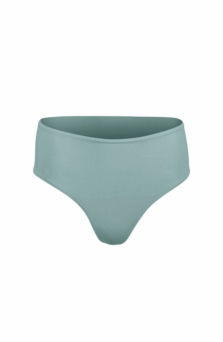 Sauipe Serena Hipster Bikini Bottom, Alternate, color, Sage Green