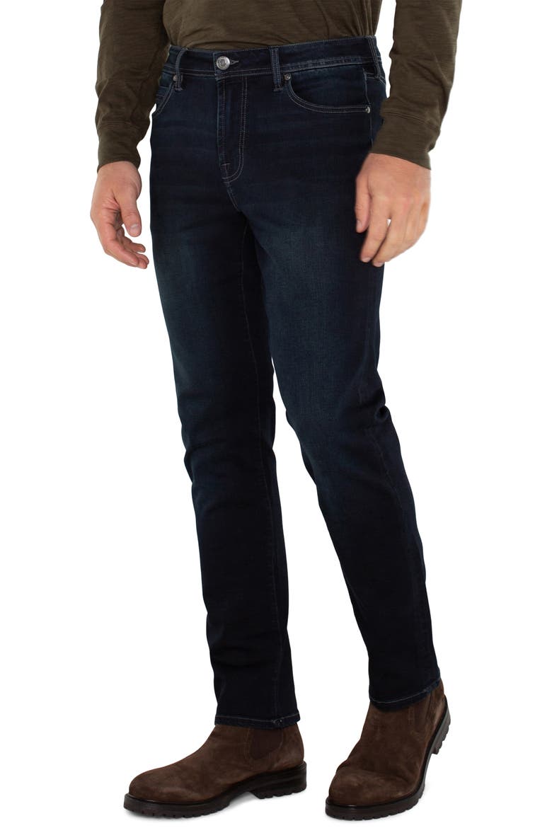 Regent Relaxed Straight Leg Jeans (Nordstrom Exclusive), Alternate, color, DESCANSO