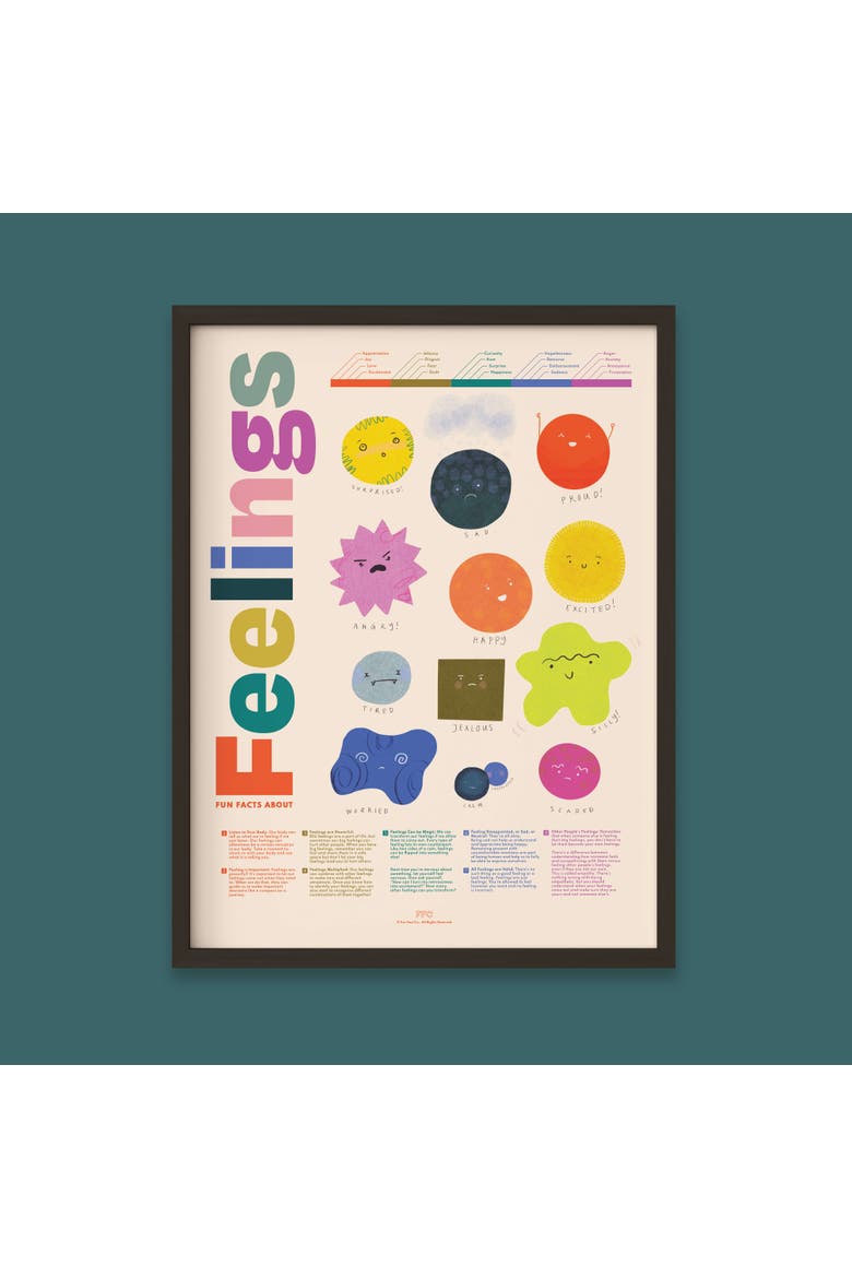 Fun Facts About Feelings Giclée Print, Alternate, color, Multi