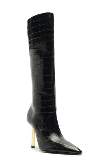 SCHUTZ SCHUTZ CIARA POINTED TOE KNEE HIGH BOOT 