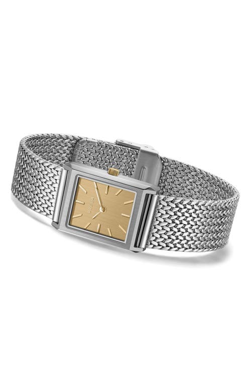 Breda Virgil Tethered Mesh Strap Watch, 20mm