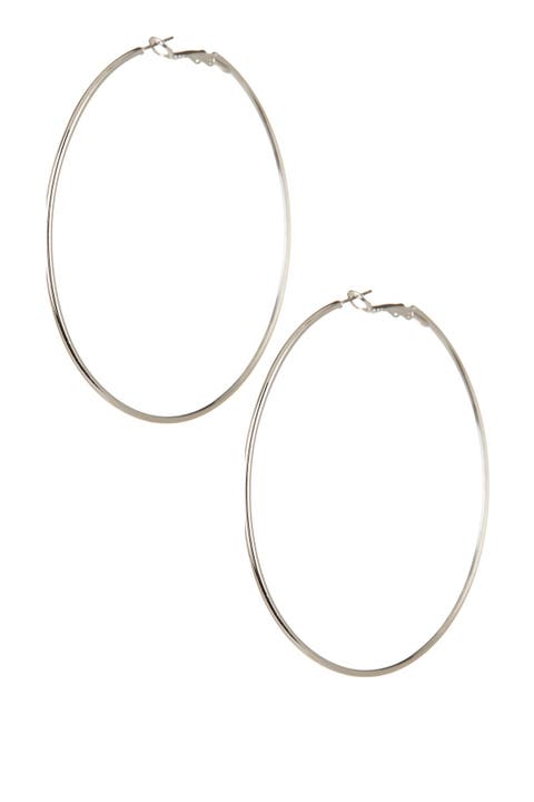 Basic 71mm Hoop Earrings