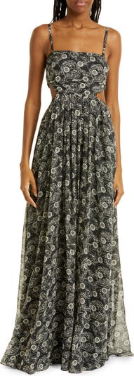 Monarch Fleur Cutout Maxi Dress