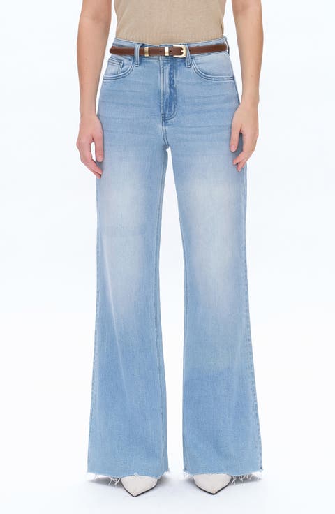 Super High Waist Wide Leg Jeans