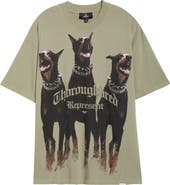 Represent Thoroughbred Oversize Cotton Graphic T-Shirt