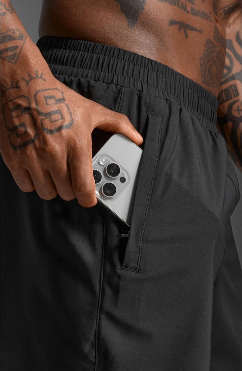 2XU Motion 5 Inch Shorts, Alternate, color, Black/Black