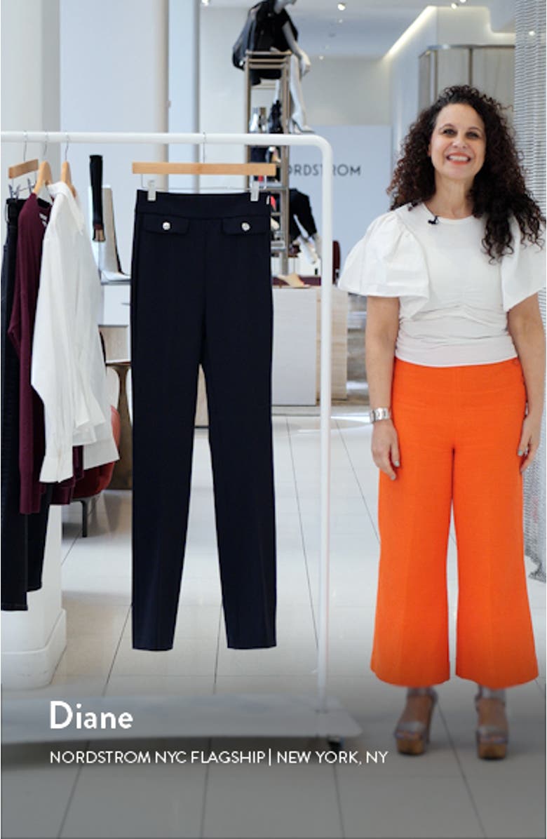 Tubeka High Waist Skinny Leg Pants, sales video thumbnail