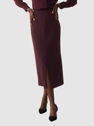 The Fold Clever Crepe Oliena Pencil Skirt