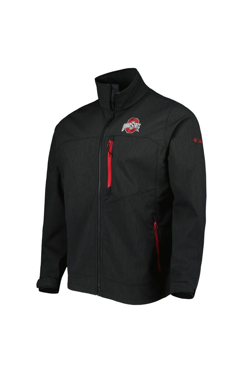 Columbia Men's Columbia Black Ohio State Buckeyes Ascender II Full-Zip Jacket, Alternate, color, 
