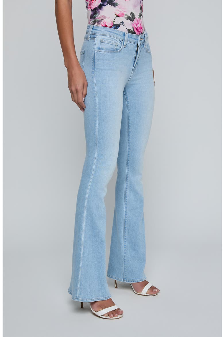Taney Sneaker Flare Jeans, Alternate, color, NORMANDIE