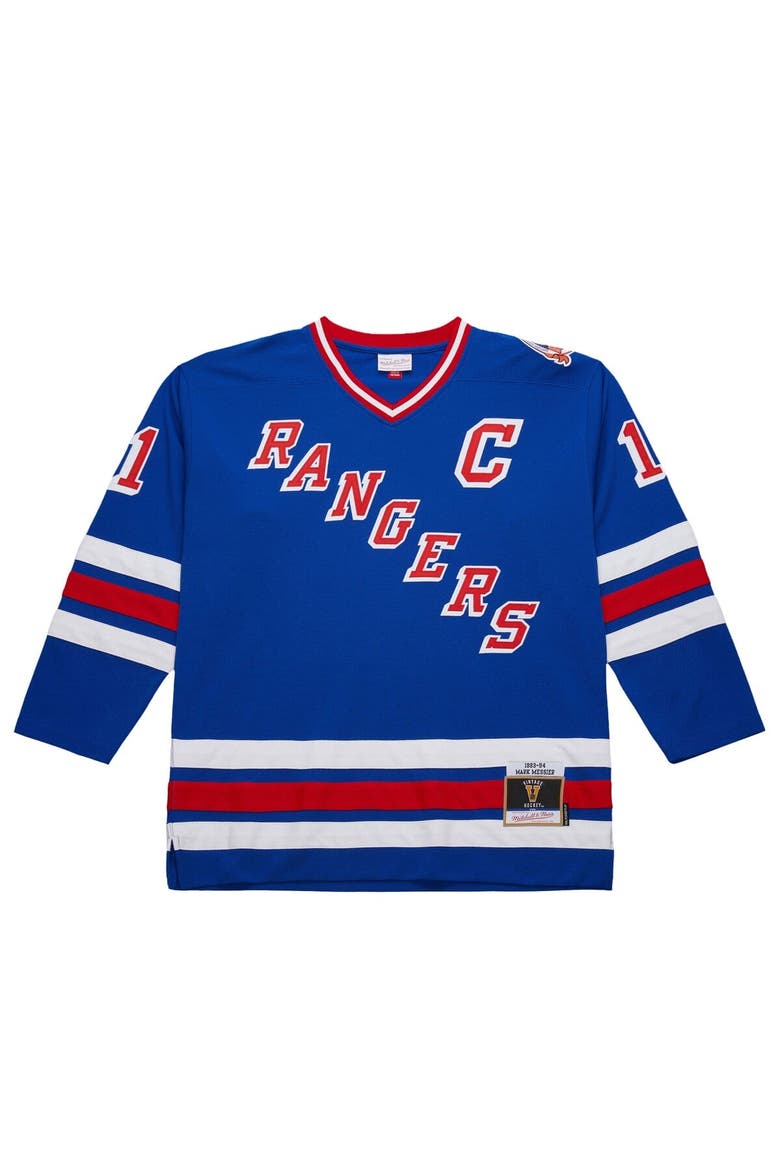 Men's Mark Messier Royal New York Rangers 1993-94 Power Play Jersey, Alternate, color, Royal