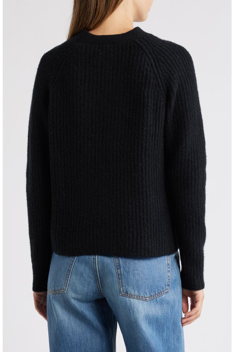 Weekend Cardigan, Alternate, color, BLACK
