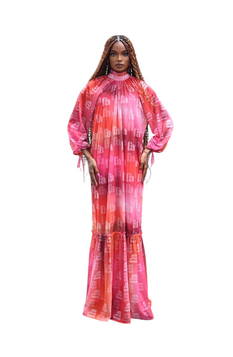 Flaunt Archive Odi Mono Dress, Alternate, color, Pink
