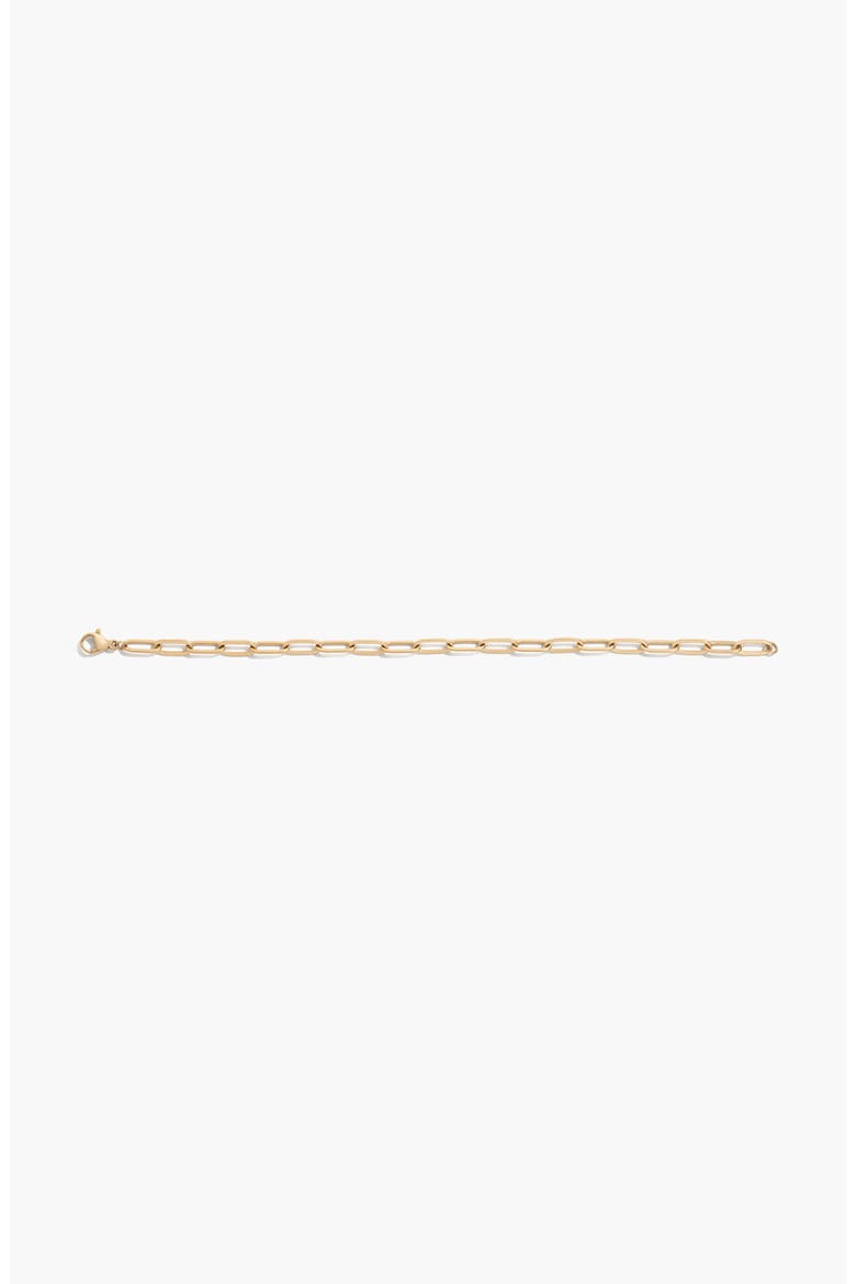 Unbreakable Paperclip Chain Bracelet, Alternate, color, Yellow