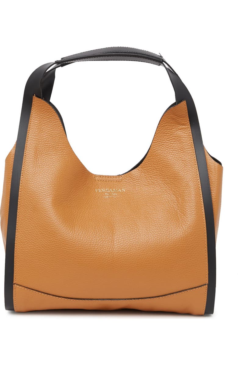 Persaman New York Gabrielle Leather Tote, Main, color,