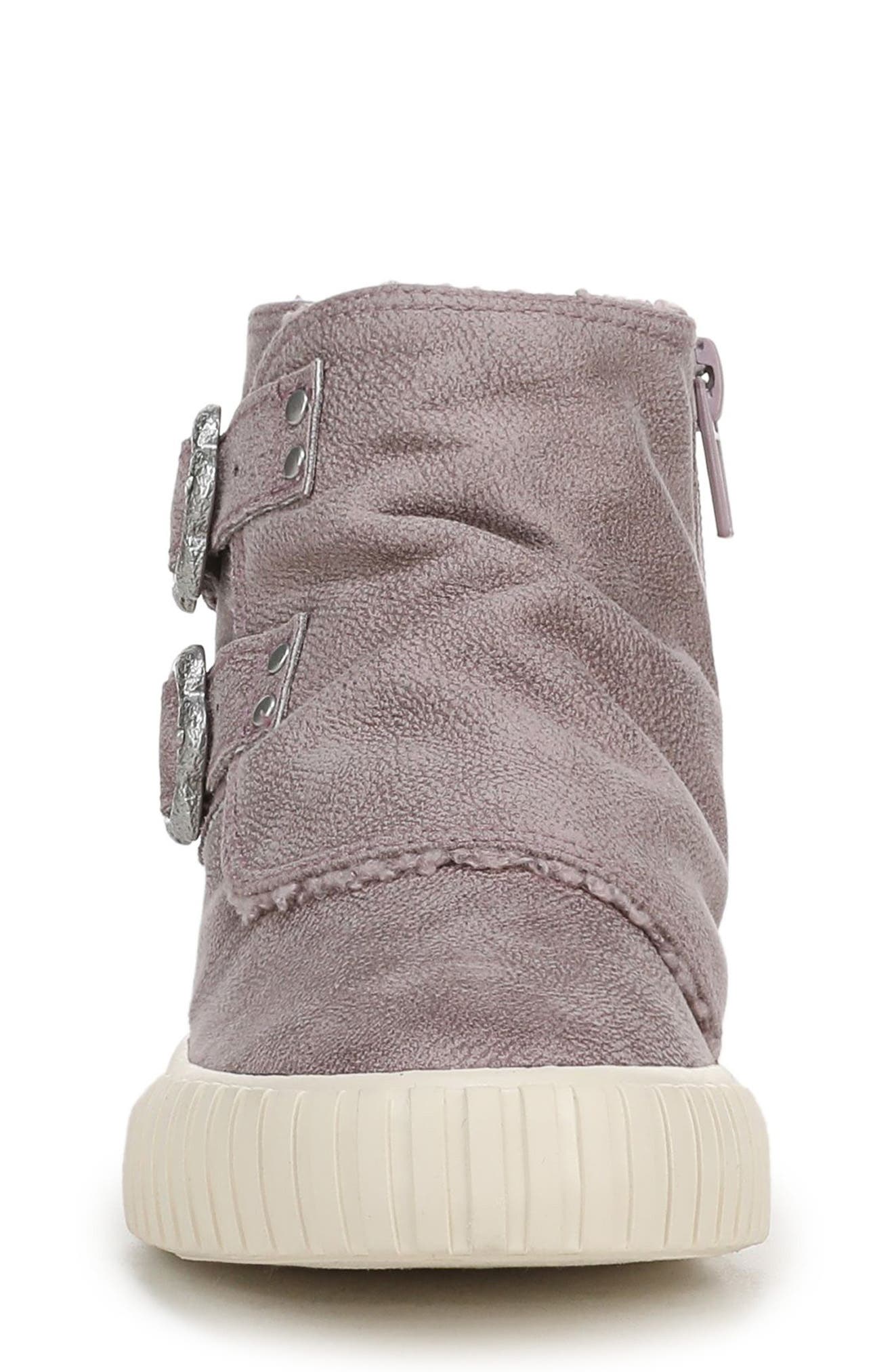 Blowfish Malibu Kids' Whisker Faux Shearling Lined Boot, Alternate, color, Dusty Lavender Faux Leather