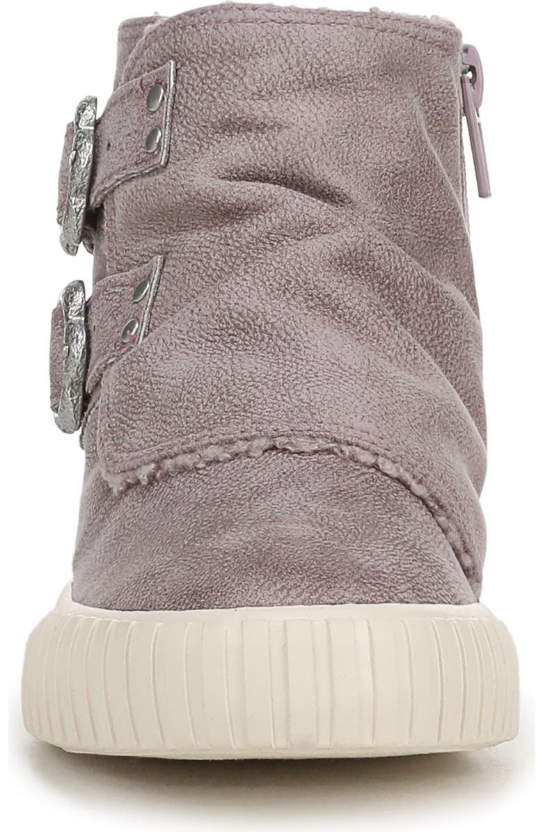 Blowfish Malibu Kids' Whisker Faux Shearling Lined Boot, Alternate, color, Dusty Lavender Faux Leather