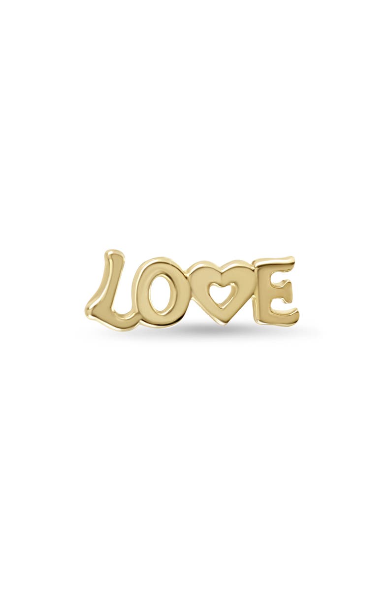 Bony Levy 14K Yellow Gold Love Stud Earrings, Alternate, color,