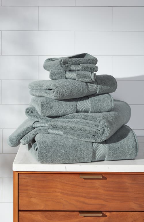 Nordstrom Organic Hydrocotton 6-piece Towel Set $144 Value In Gray
