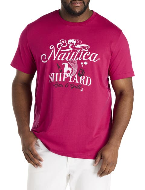 Big & Tall Shipyard Graphic Tee