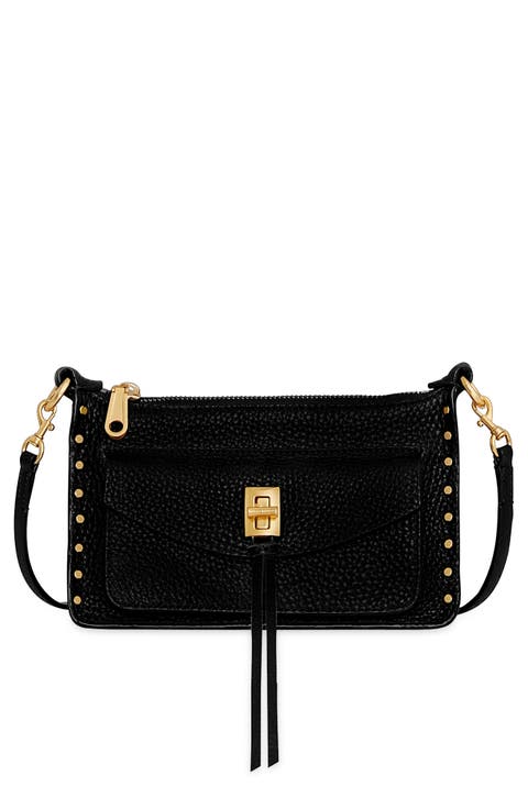 Mini Darren Leather Crossbody Bag