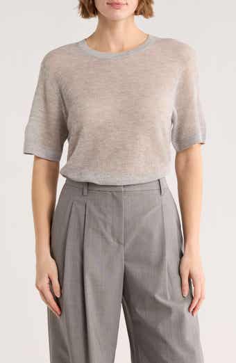TWP Cashmere Pointelle Knit T-Shirt