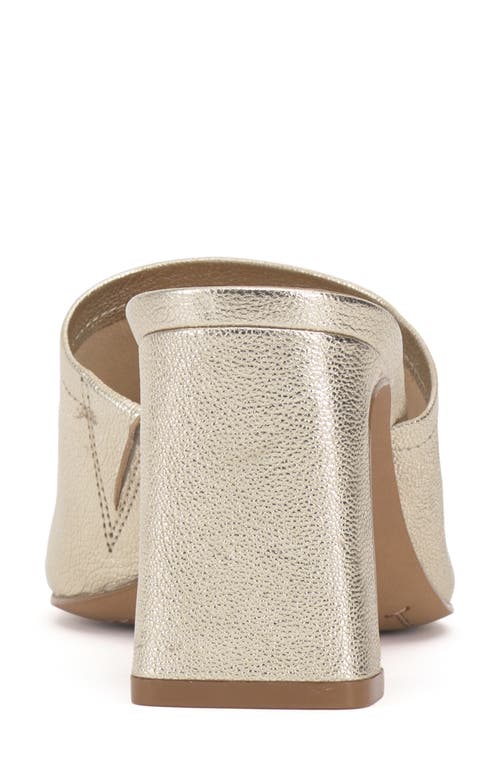 Vince Camuto Alyysa Slide Sandal In Light Gold