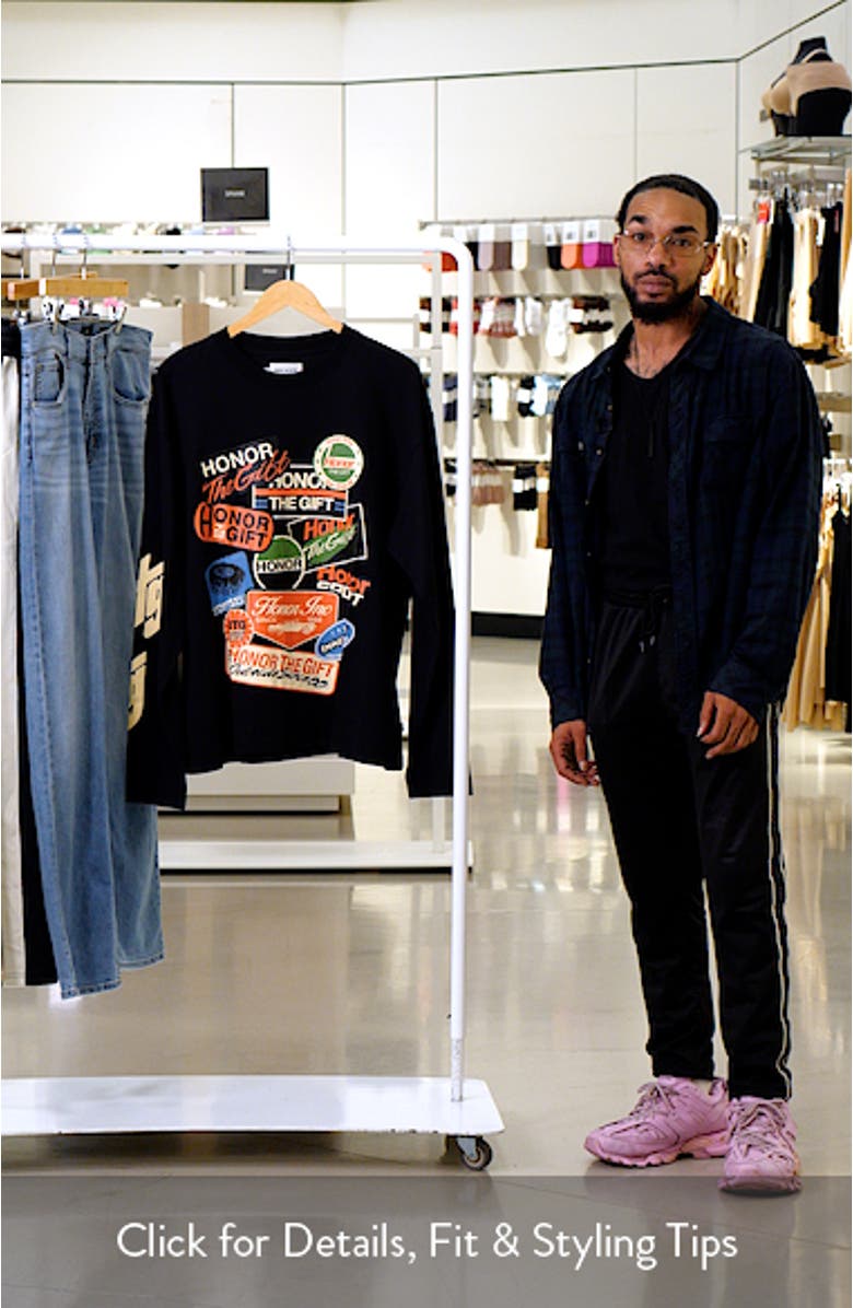 Fuel Graphic Long Sleeve T-Shirt, sales video thumbnail